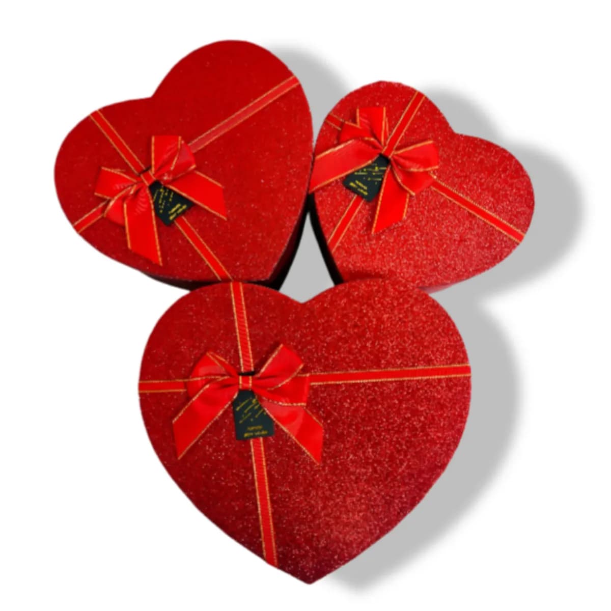 Gift Box Love design With Ribbon 3 Pieces Set - GOGC27