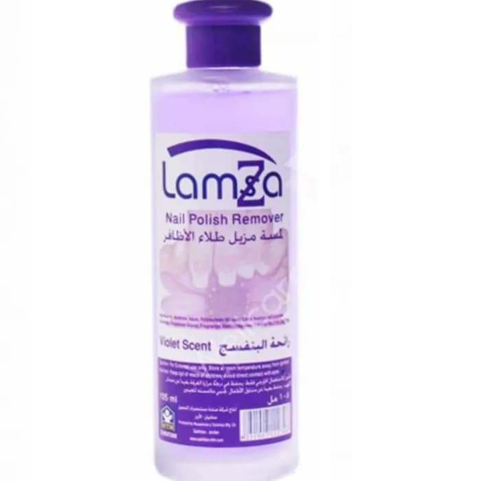 lamza nail polish remover violet scent 105ml