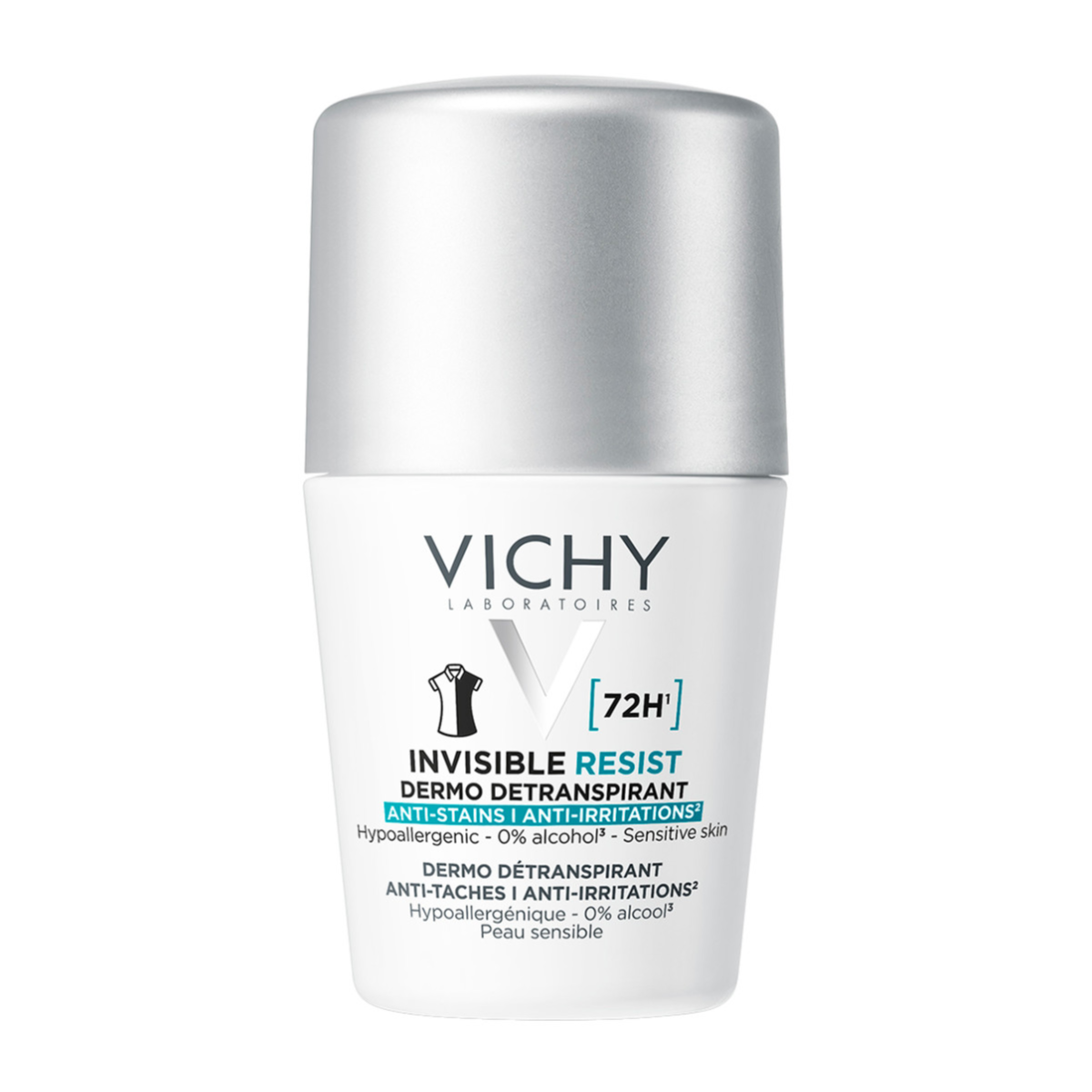 Vichy Invisible Resist Dermo Detranspirant 72hr Women