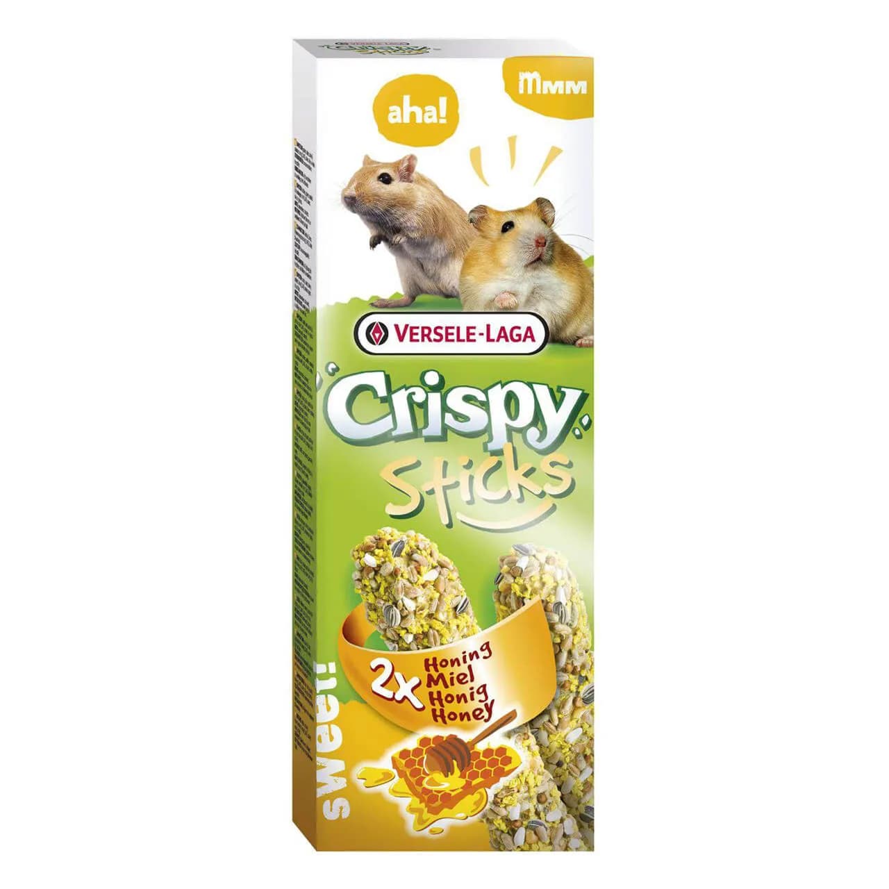 VERSELE-LAGA CRISPY STICKS ( HONEY) FOR SMALL ANIMAL 2*55G