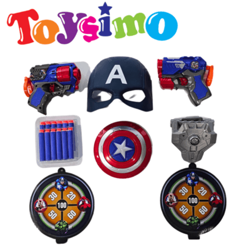 Captain America GUNS WITH MASK
