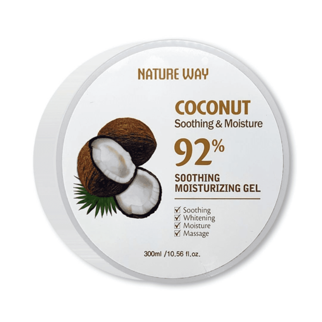 Nature Way - جل جوز الهند المهدئ والمرطب 92٪ - 300 مل