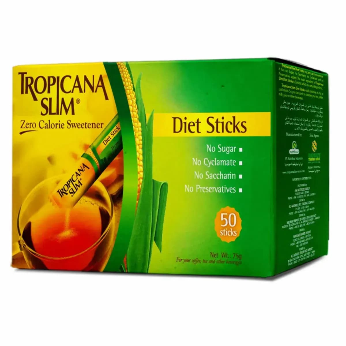 Tropicana Slim Diet Sticks 50 Pieces