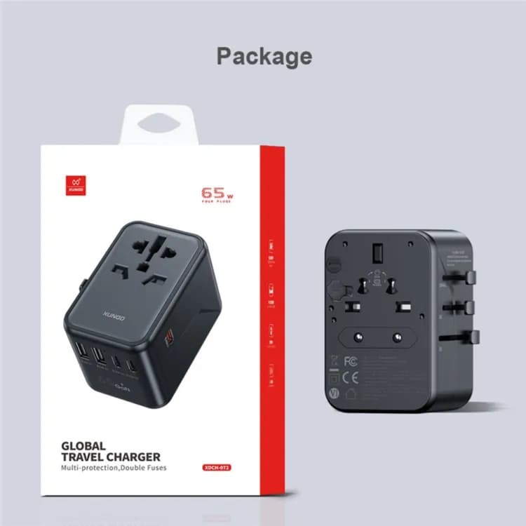 Global Travel Charger 65w - Xundd xdch-072