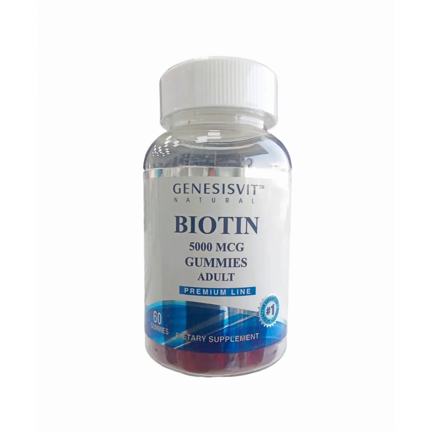 Genesisvit Biotin 5000 Mcg Adult Gummies 60 Pc