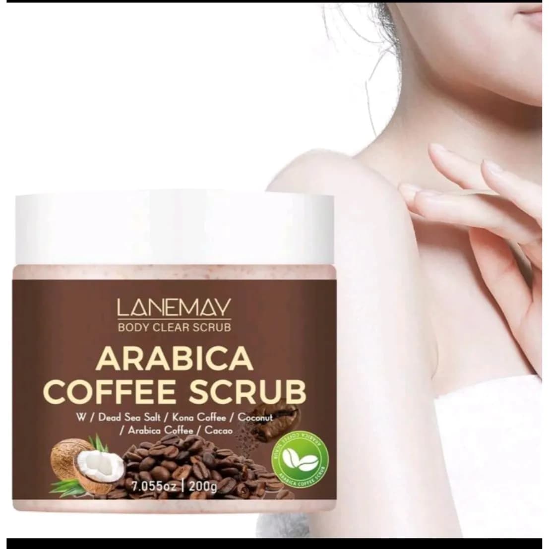 LANEMAY ARABICA COFFEE SCRUB BODY CLEAR SCRUB