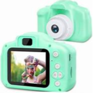 kids digital camera green