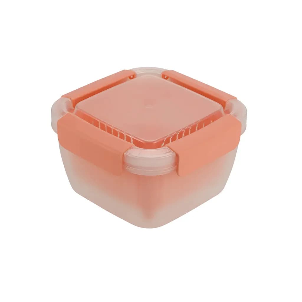 Vague Fruit and Vegetables Squre Leachate Box Color Peach