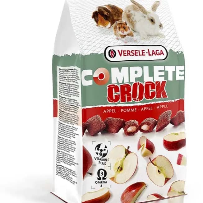 VERSELE-LAGA COMPLETE CROCK APPLE TREAT FOR SMALL ANIMAL 50G