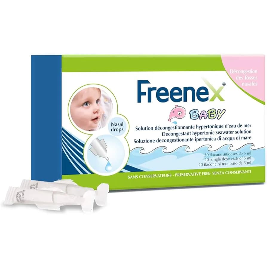 Freenex Baby Hypertonic Sea Water Nasal Solution 20*5Ml