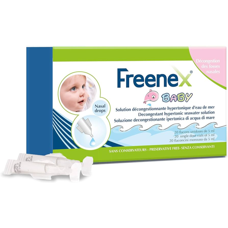 Freenex Baby Hypertonic Sea Water Nasal Solution 20*5Ml