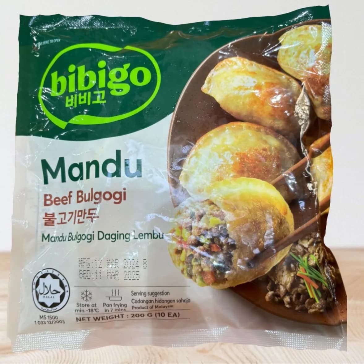 Bibigo Beef Bulgogi Dumpling 200g