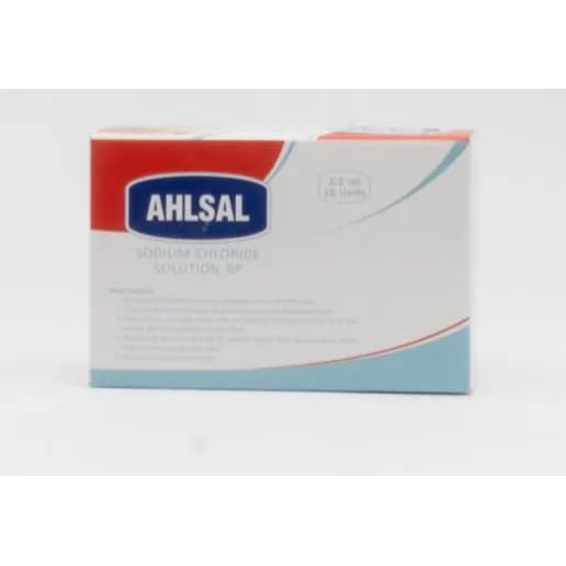 Ahlsal Sodium Chloride Solution BP 2.5ML*10