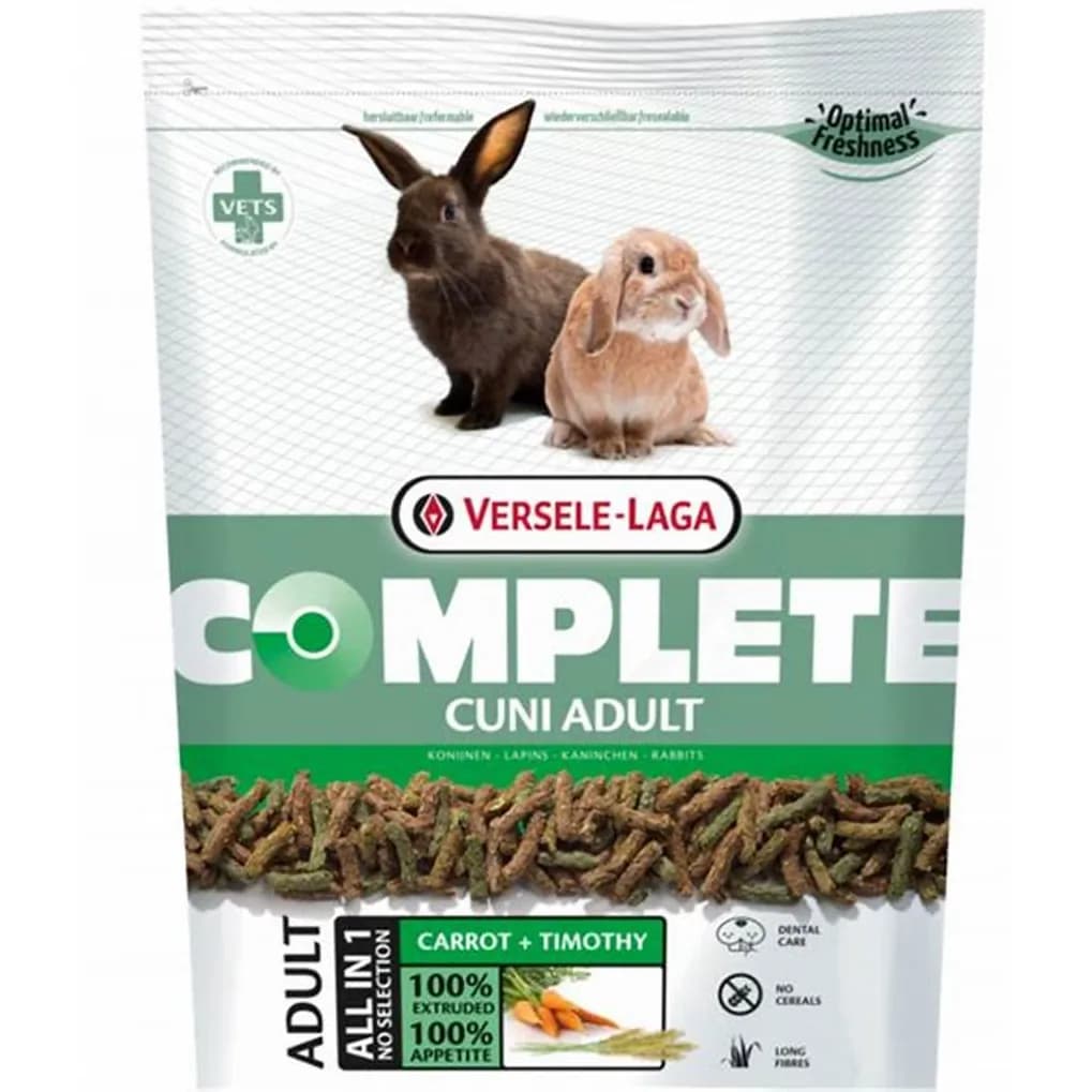 VERSELE-LAGA COMPLETE FOOD FOR CUNI ADULT (RABBITS)500GM