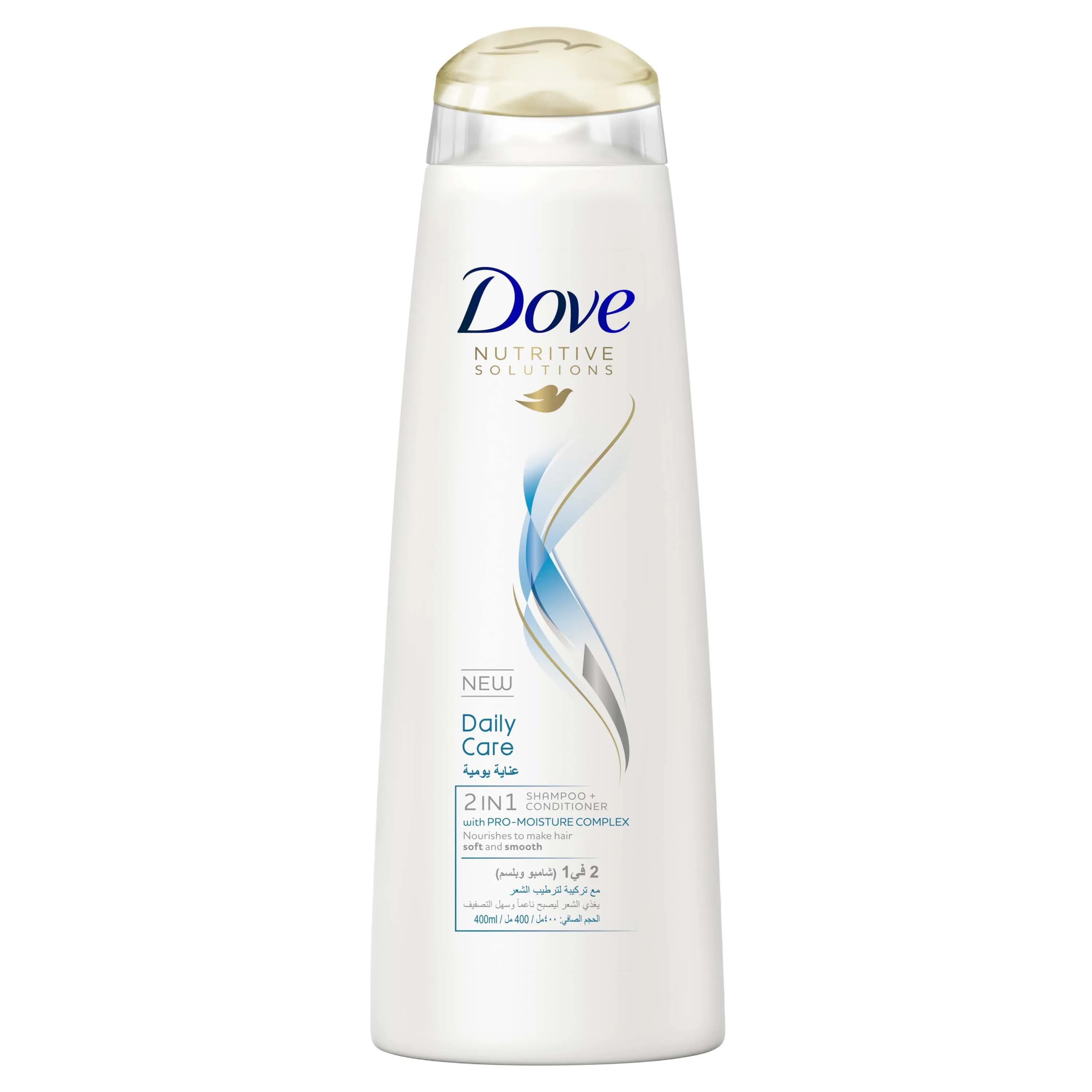 Dove 2 In 1 Daily Care Shampoo 400ml