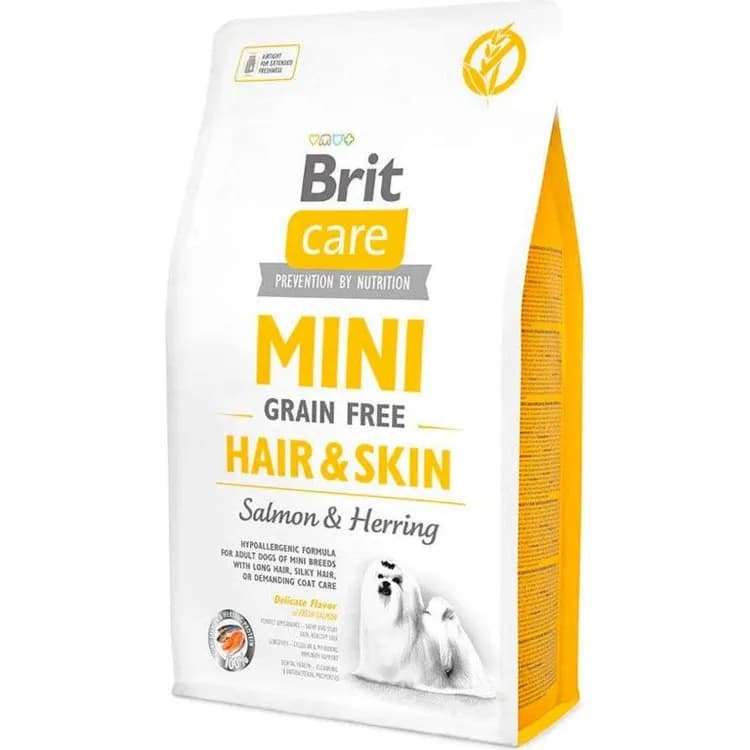 Brit Care Mini Grain Free Hair & Skin 7 kg