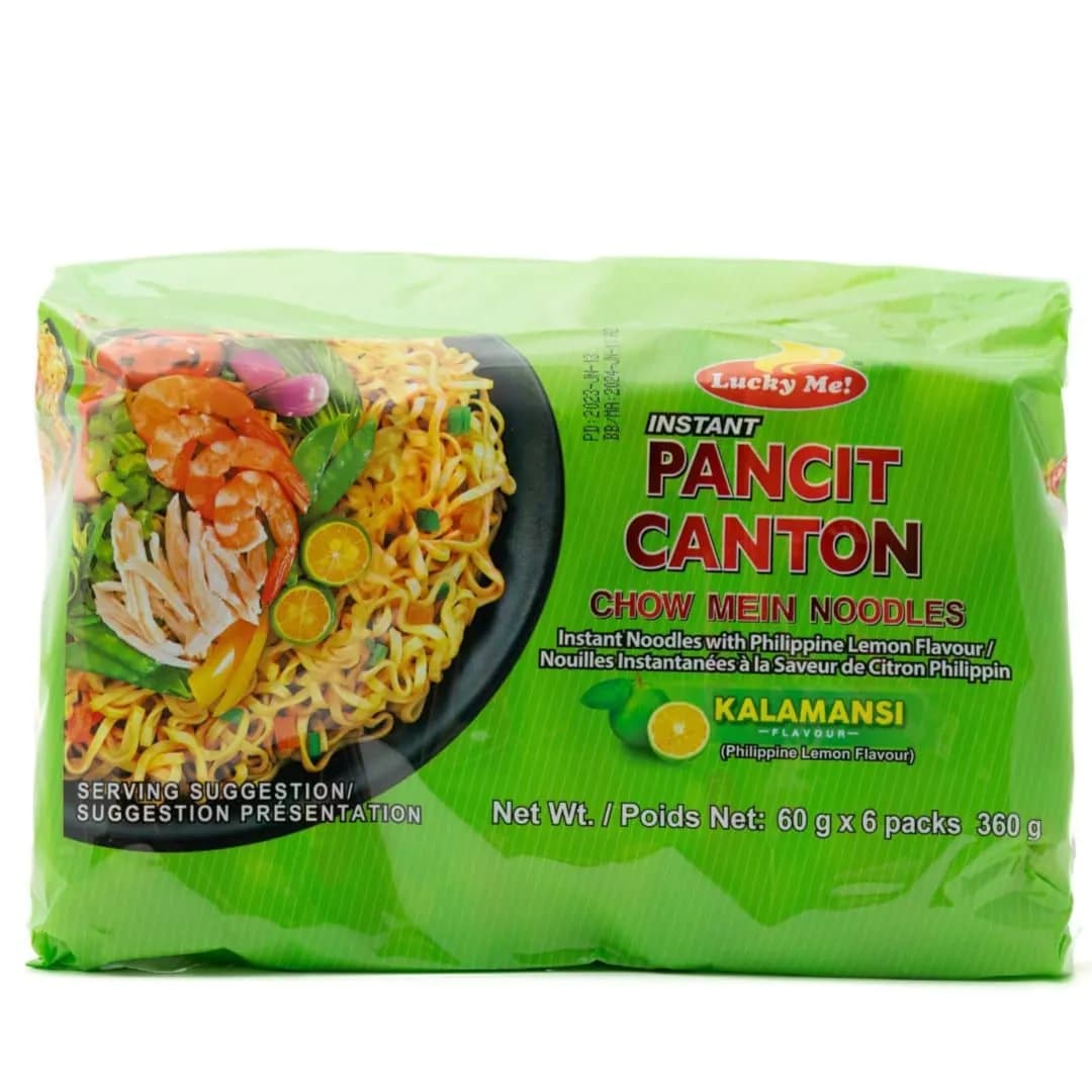 Lucky Me Instant Pancit Canton Kalamansi 6 Pack