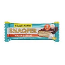 Snaq Fabriq Wafer Bar Vanilla Cream And Belgian Chocolate 45G