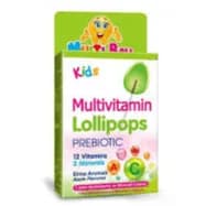 MULTI BALL MULTIVITAMIN LOLLIPOPS PREBIOTIC KIDS