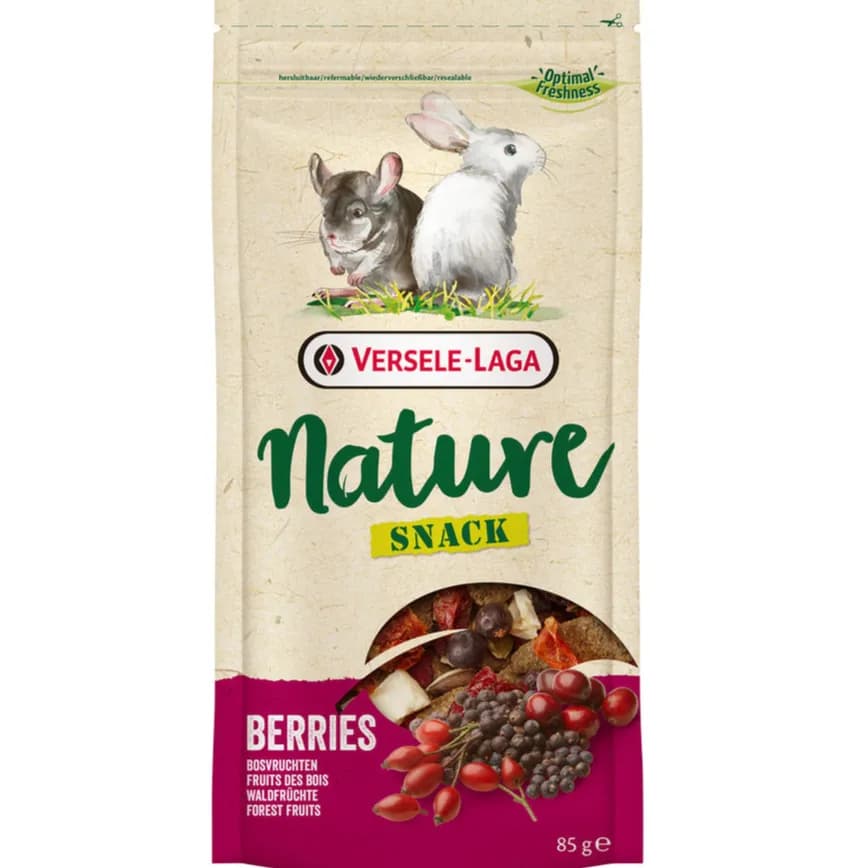 VERSELE-LAGA NATURE SNACK BERRIES TREAT FOR SMALL ANIMAL 85G