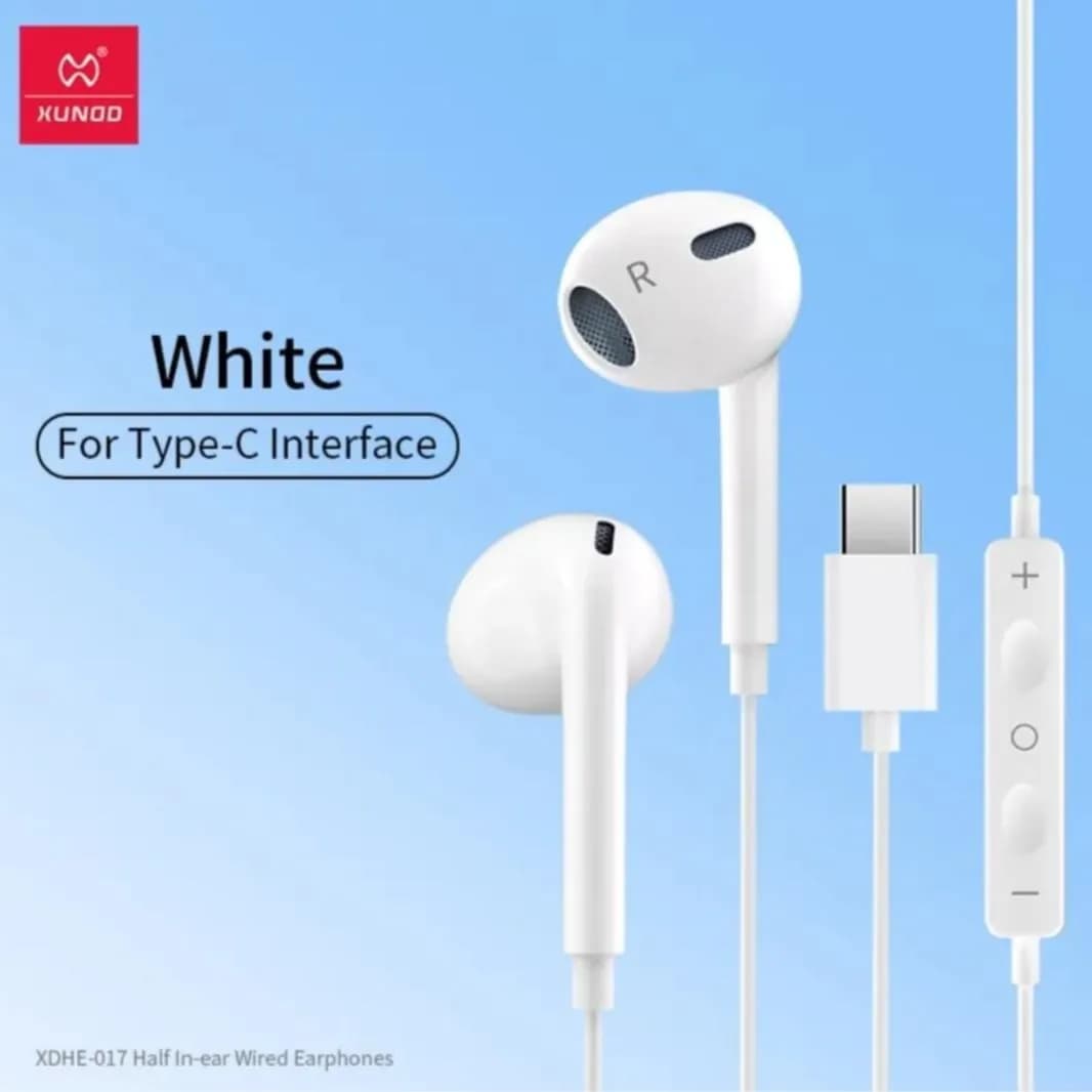 C type Earphone - xundd xdhe-017 white