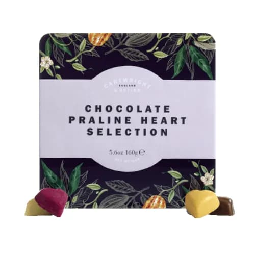 C&B Choco Praline Heart Tin 160g