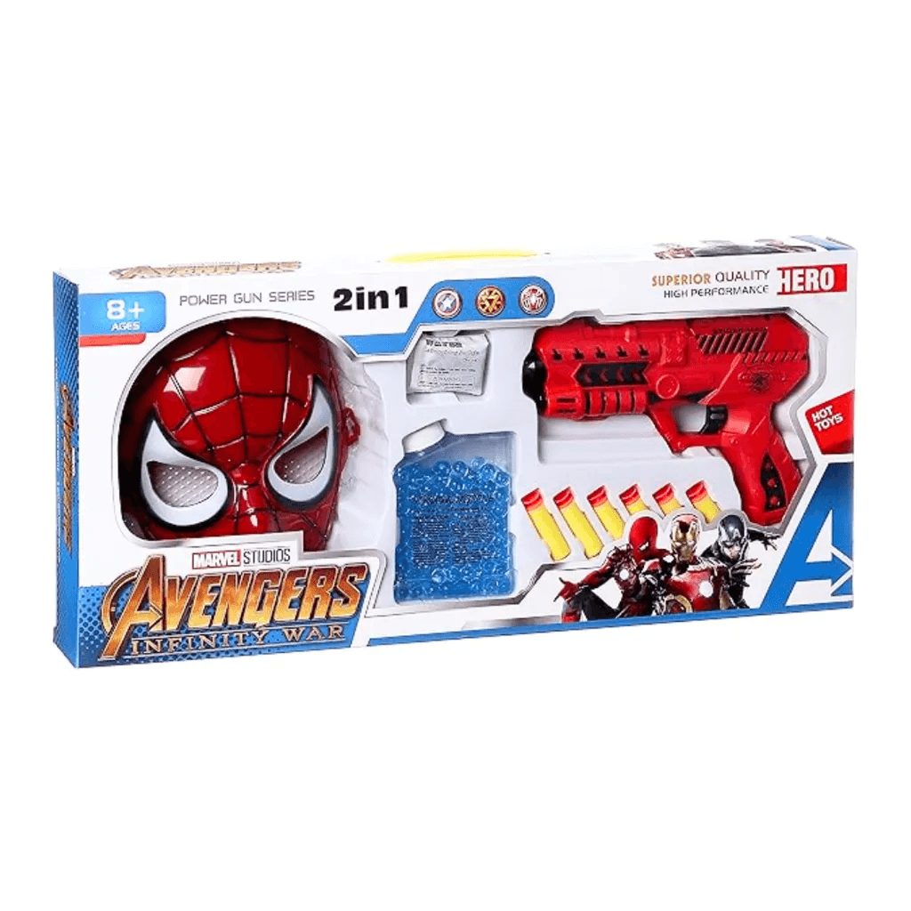 SPIDER MAN 2 IN 1 POWER GUN SERIES TOY