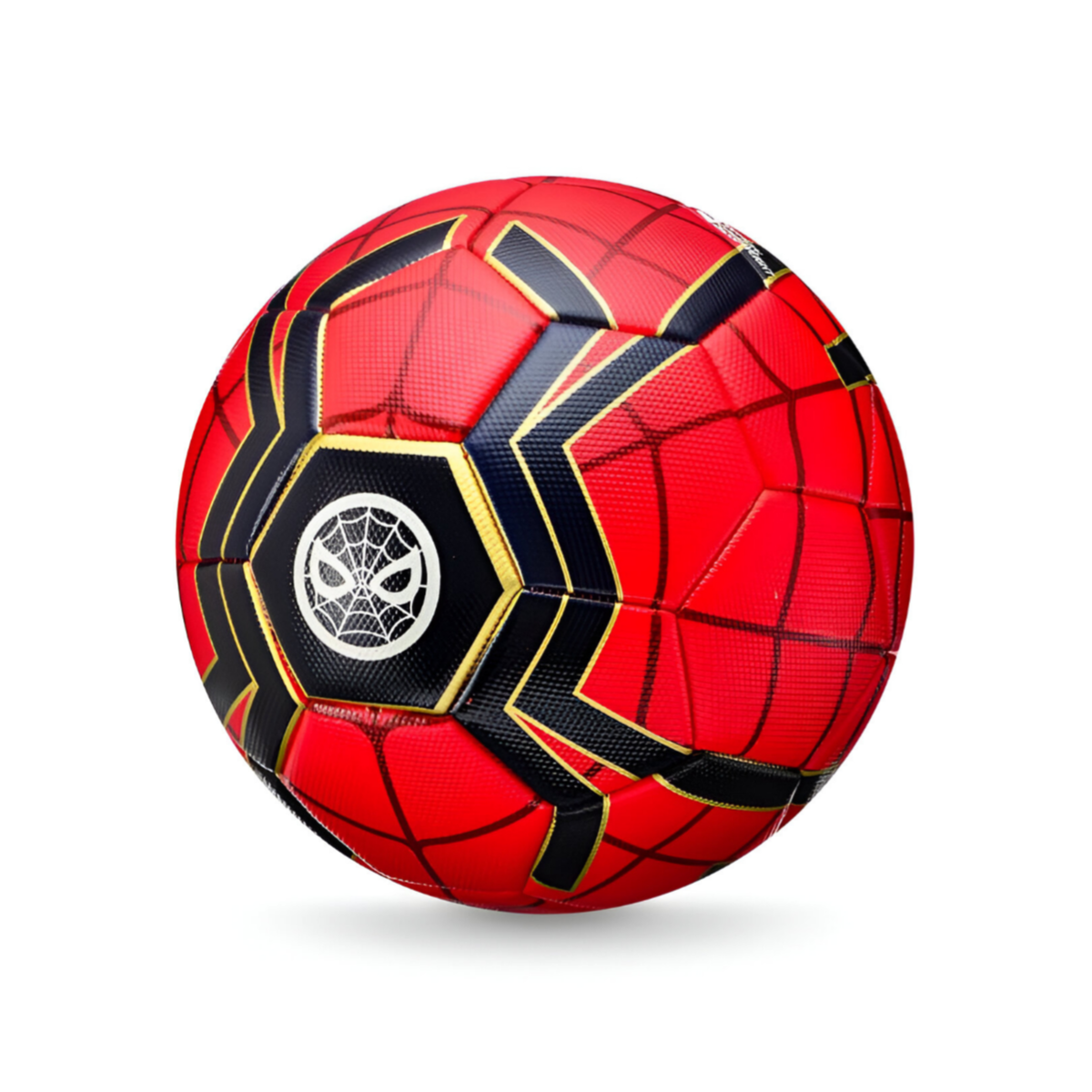 Marvel Spiderman Red Soccer Ball Football-(FBFS23)