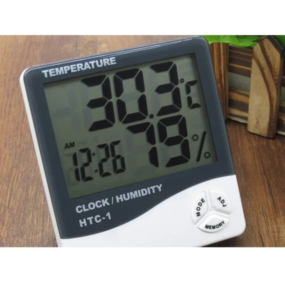 Instrument Plastic Digital Thermo Hygrometer with Calibration International Certificate