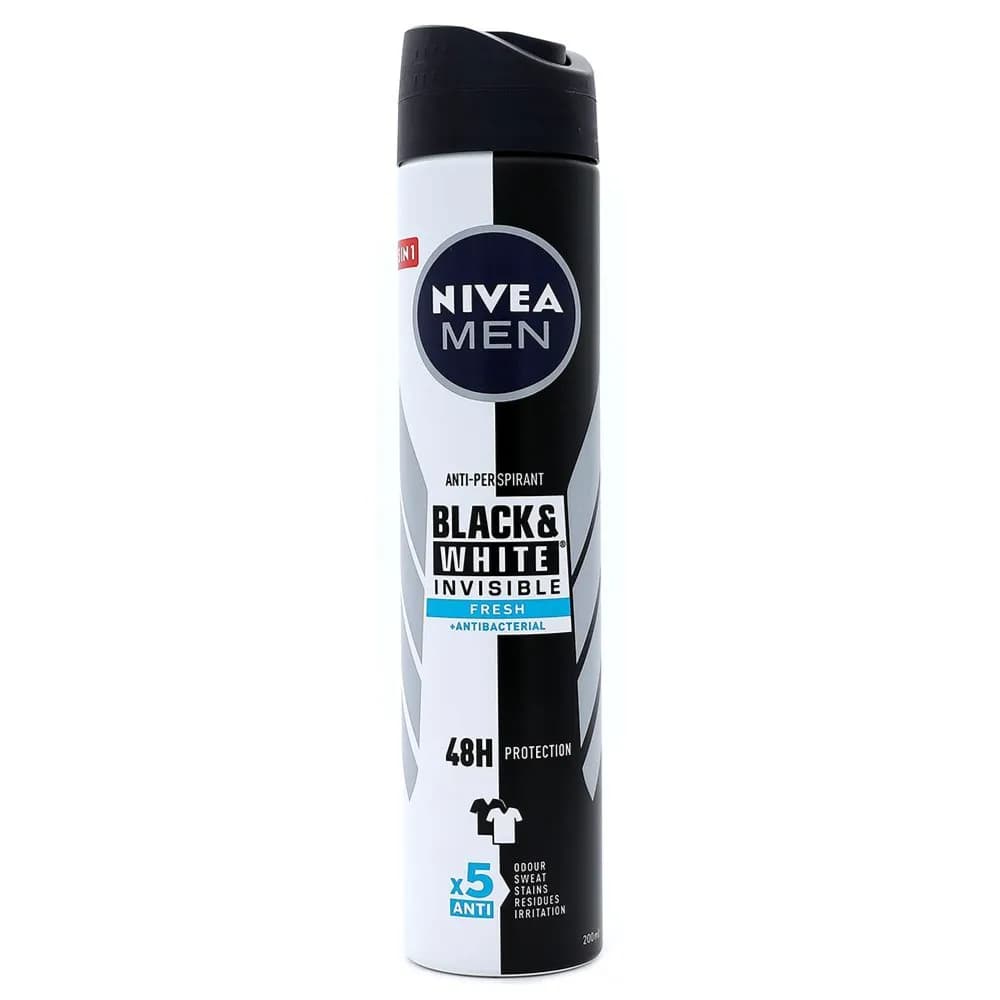 Nivea Black&white Invsbl Spray 200ml 85975