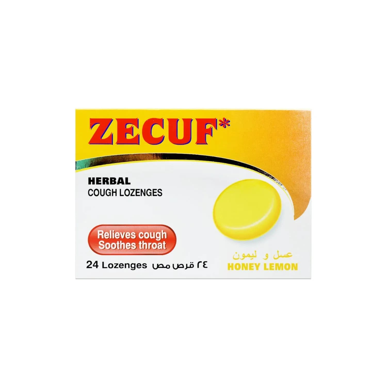 Zecuf Lozenges Honey Lemon 24