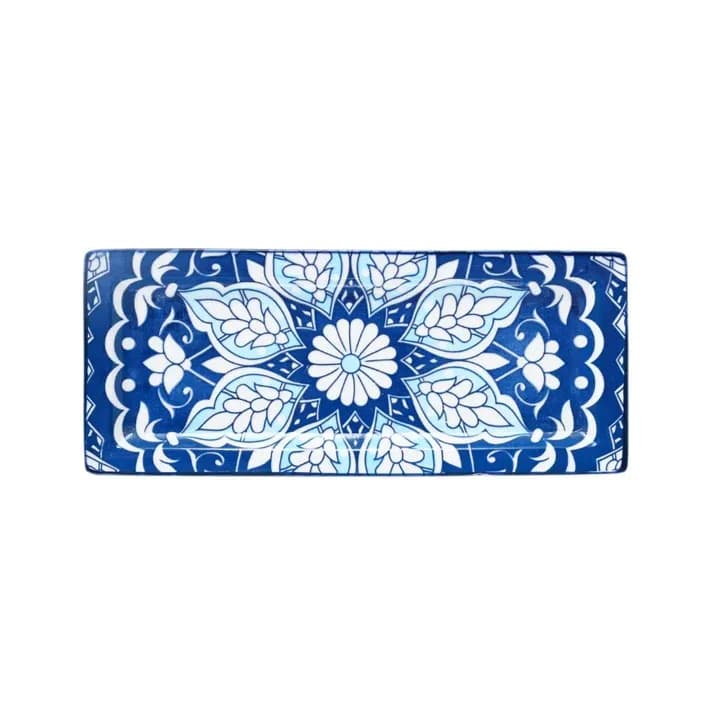 che brucia mosaic design rectangular plate 29 x 12