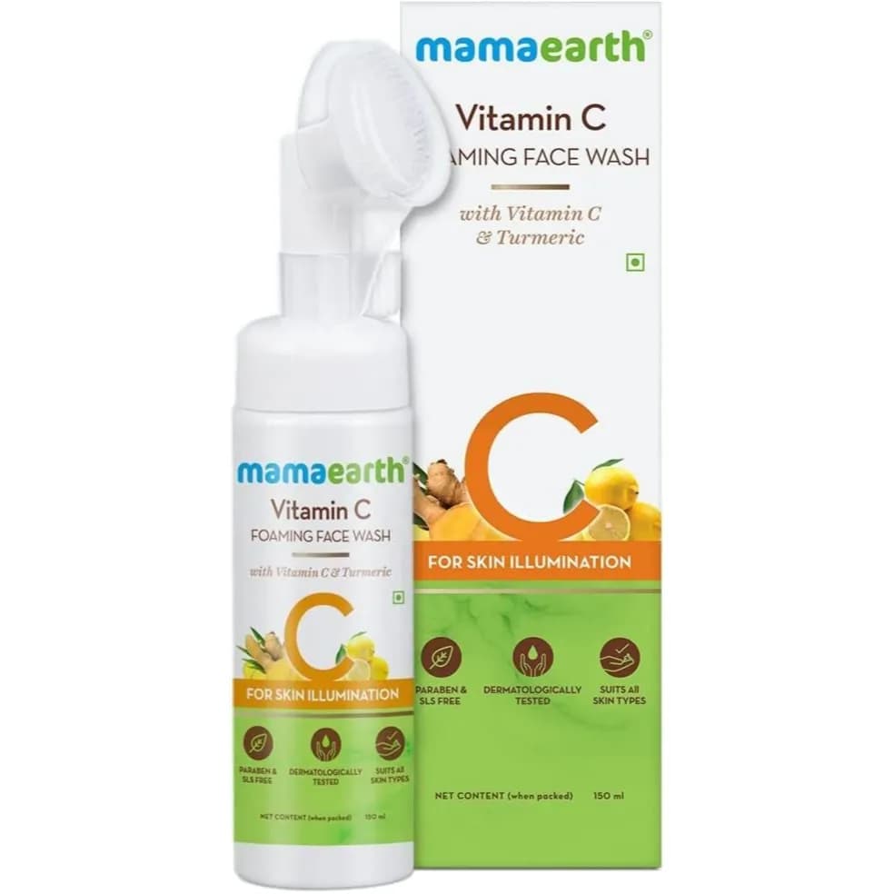 Mamaearth Vitamin C Foam Face Wash 150ml