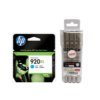 SET of HP 920XL Cyan + SET PEN UB177