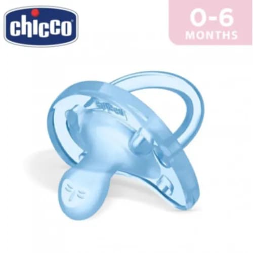 Chicco Silicone Soother Boy From 0 To 6 Months - 1 Piece