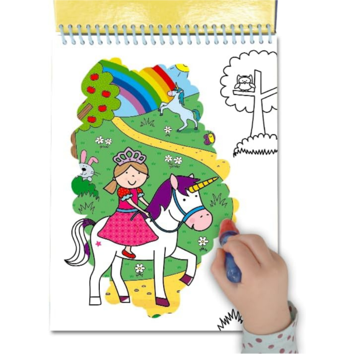 Galt Water Magic Unicorns Colouring Book With Water Pen Dwfs86