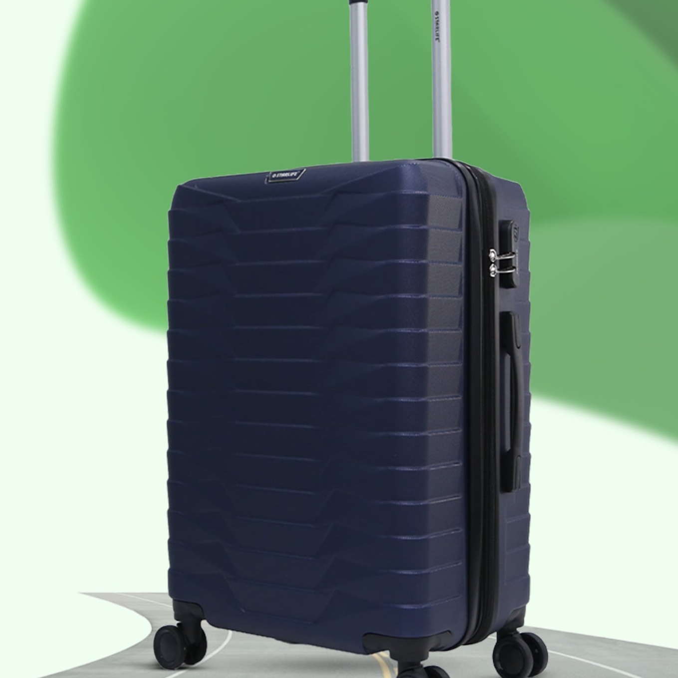 STARLIFE Abs Trolley Bag 28 INCH (49X30X76 CM) Suitcase