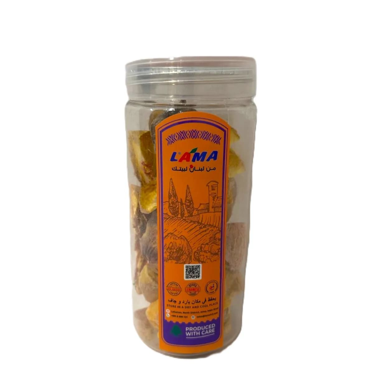 Lama Dried Freezed Peaches Jar