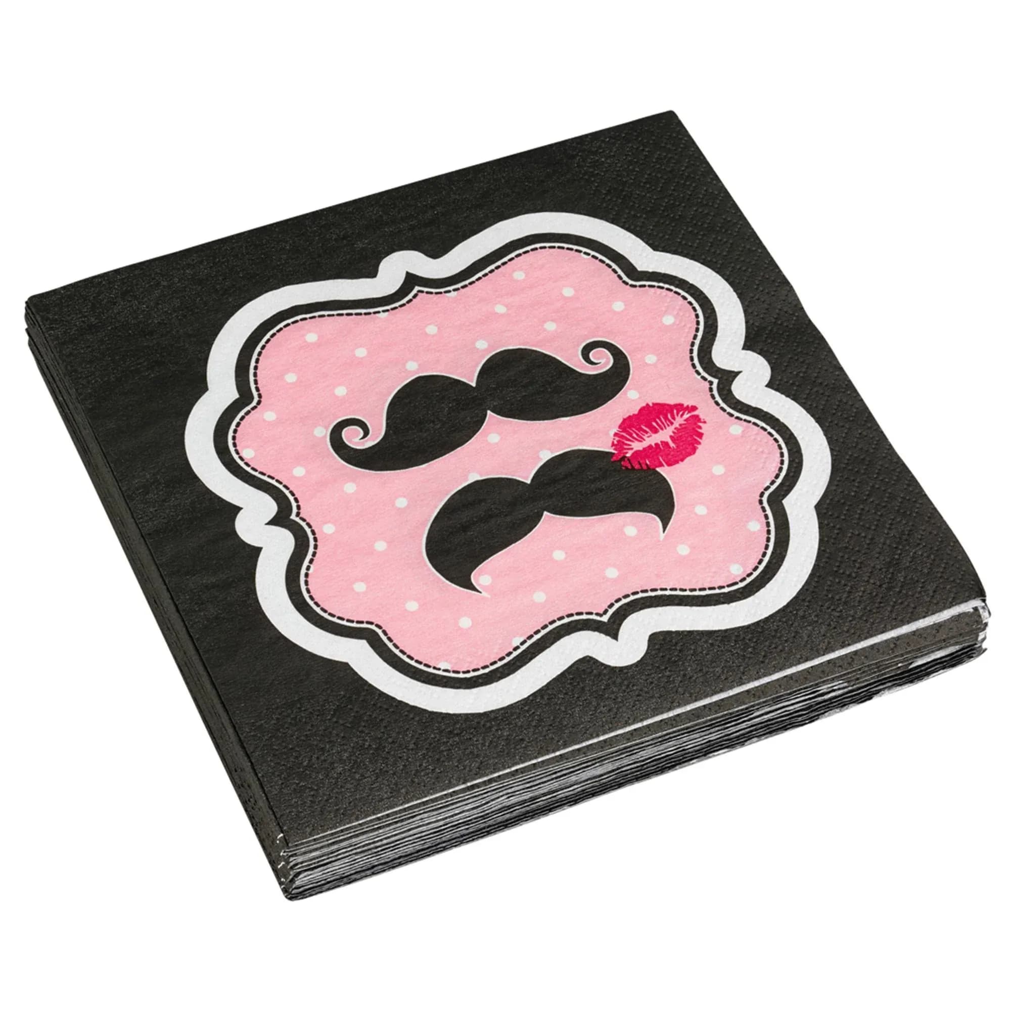 Pink Moustache Tissue