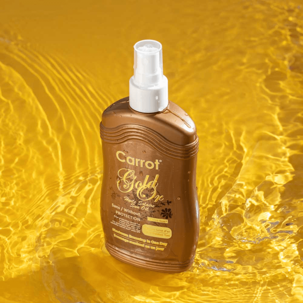 Carrot Sun Spray Oil  - Gold - 200 Ml