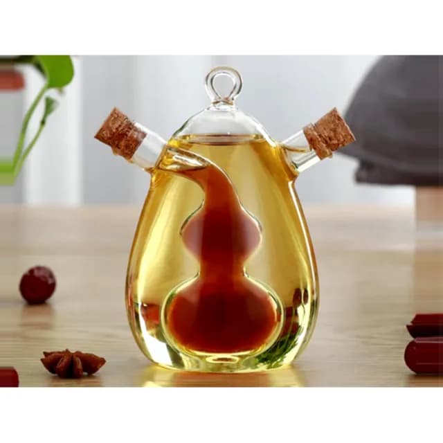 Vague 2 in 1 oil and vinegar glass bottle 46ml - 400ml