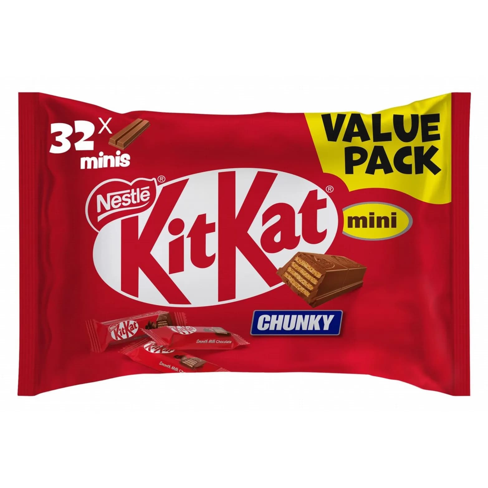 Kitkat Chunky Mini 32 Mini Break 500 Gm