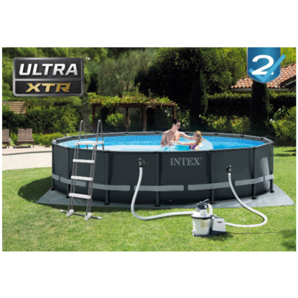 Intex Ultra Xtr Frame Above Ground Round Swimming Pool (POIX129)