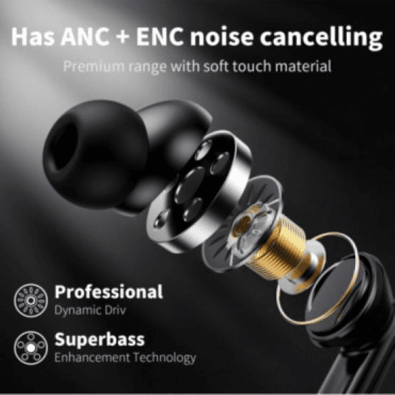 LENYES - WIRELESS SMART AIRBUDS ANC + ENC (AIR 59)