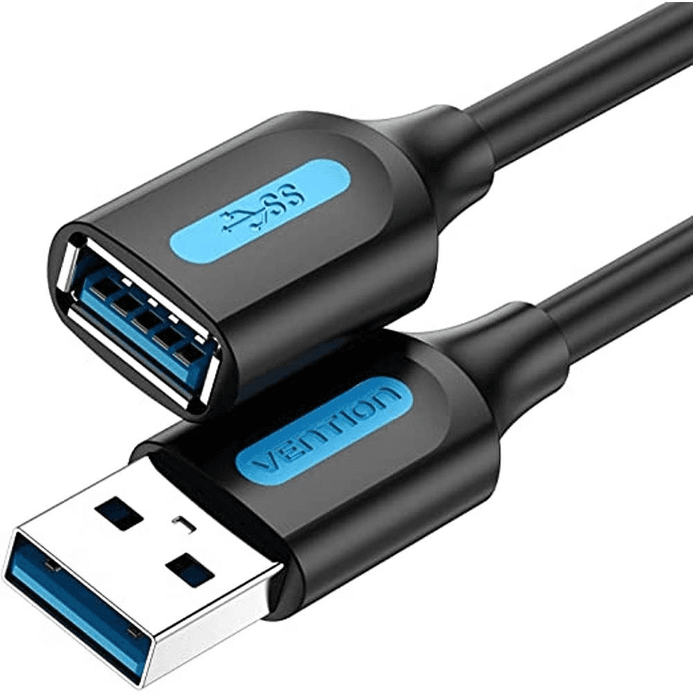 Vention USB 3.0 A Male to A Female Extension Cable,  5 Meter | CBHBJ