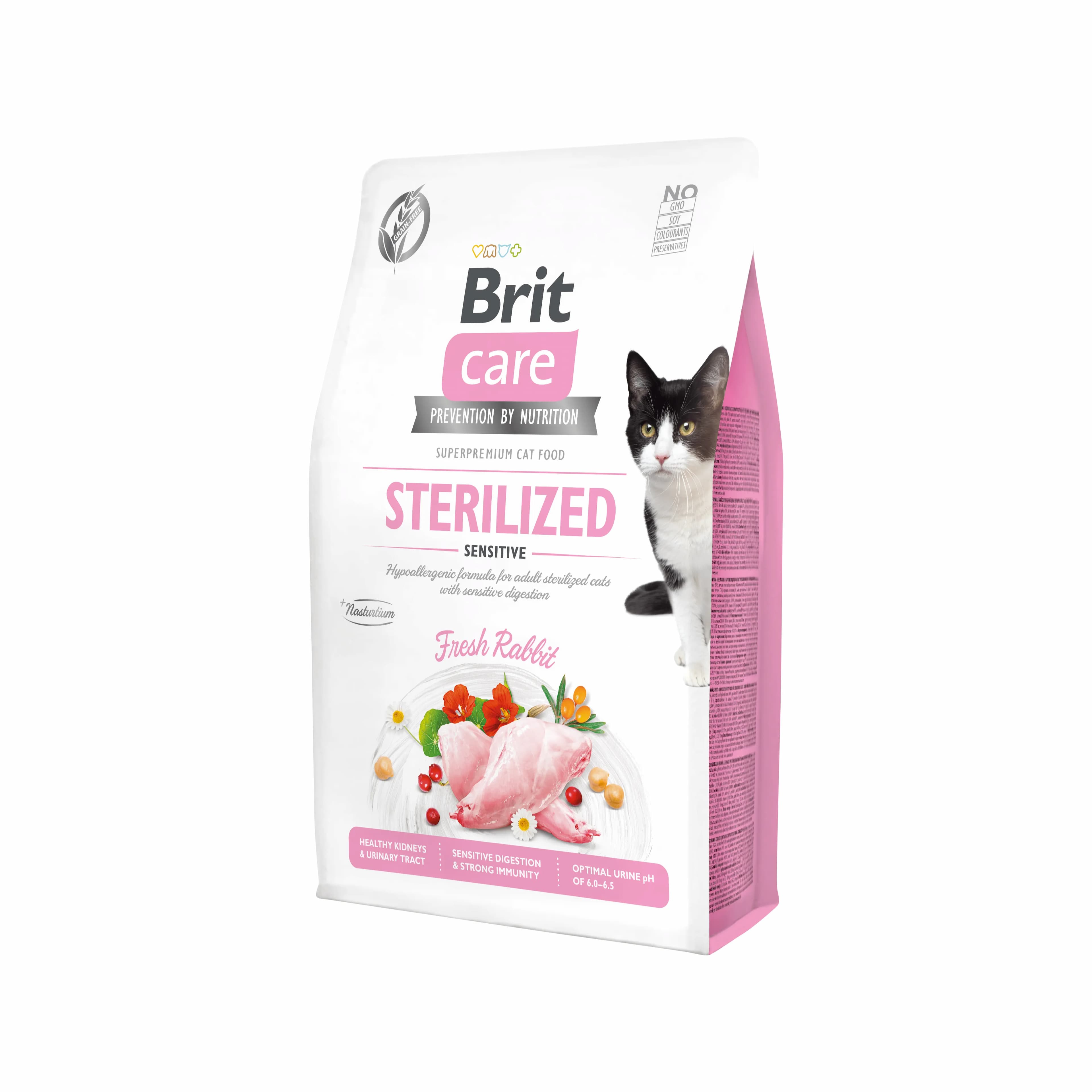 Brit Care Cat Grain-Free Sterilized Sensitive, 2 kg