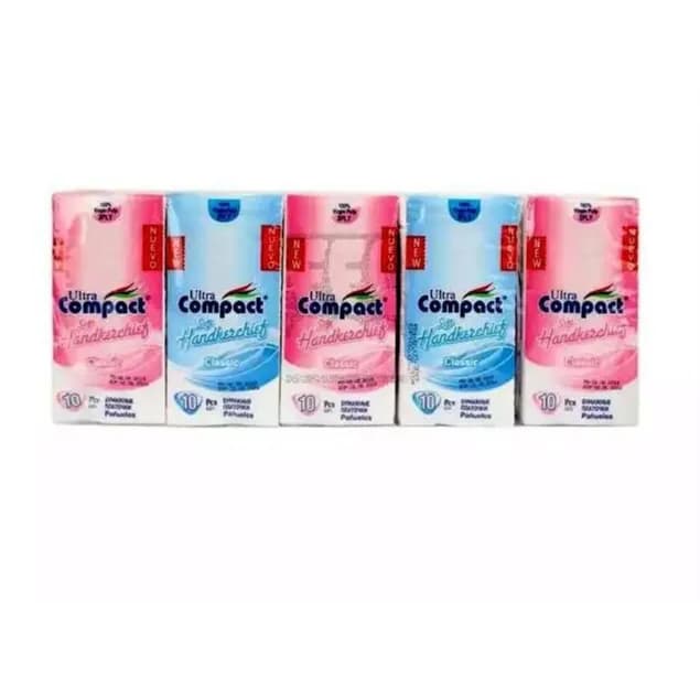 Ultra Compact Hand Tissue Soft Classic 10pcs