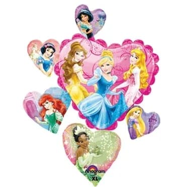 Disney Princess Super Shape Helium Balloon (34In X 28 In)