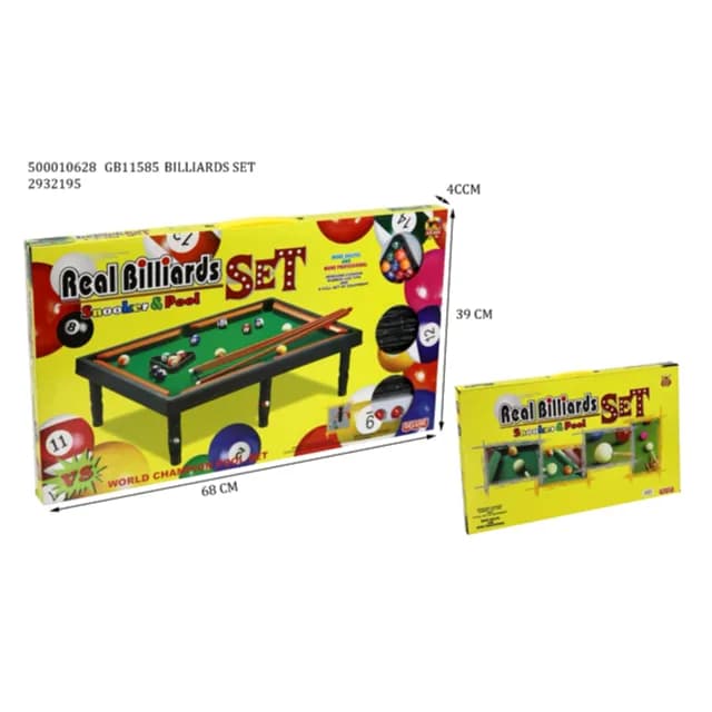 billards snooker set