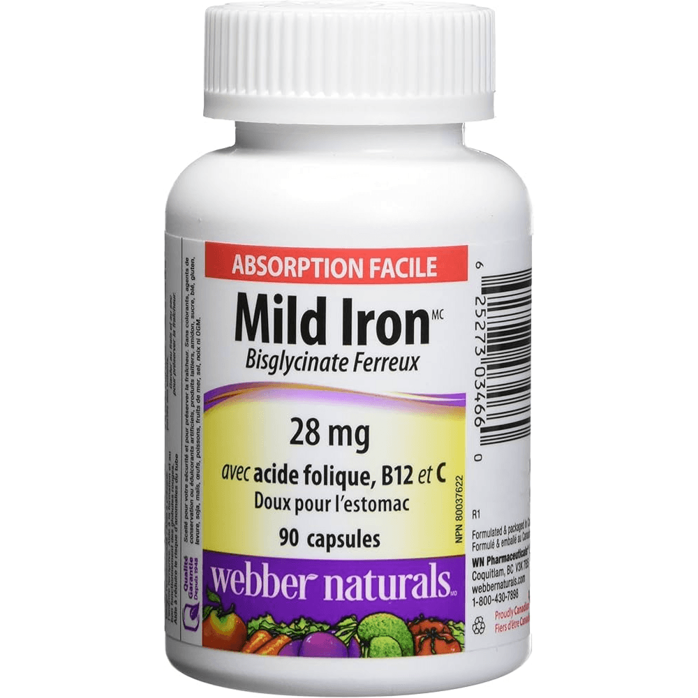 ويبر ناتشورالز حديد خفيف 28 mg